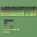 Contour Line Matcha 104+29 Keys PBT Doubleshot Side Legends Keycaps Set Cherry Profile for Cherry MX Keyboard